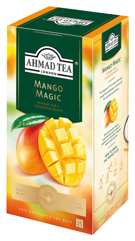 Чай АХМАД Магия манго черный 25пак