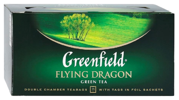 Чай ГРИНФИЛД Флаин Драгон 25пак