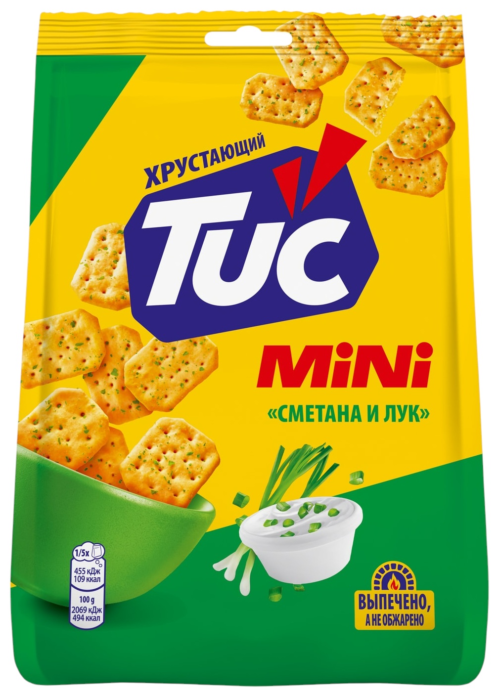 Крекер ТУК Мини сметана лук 110г