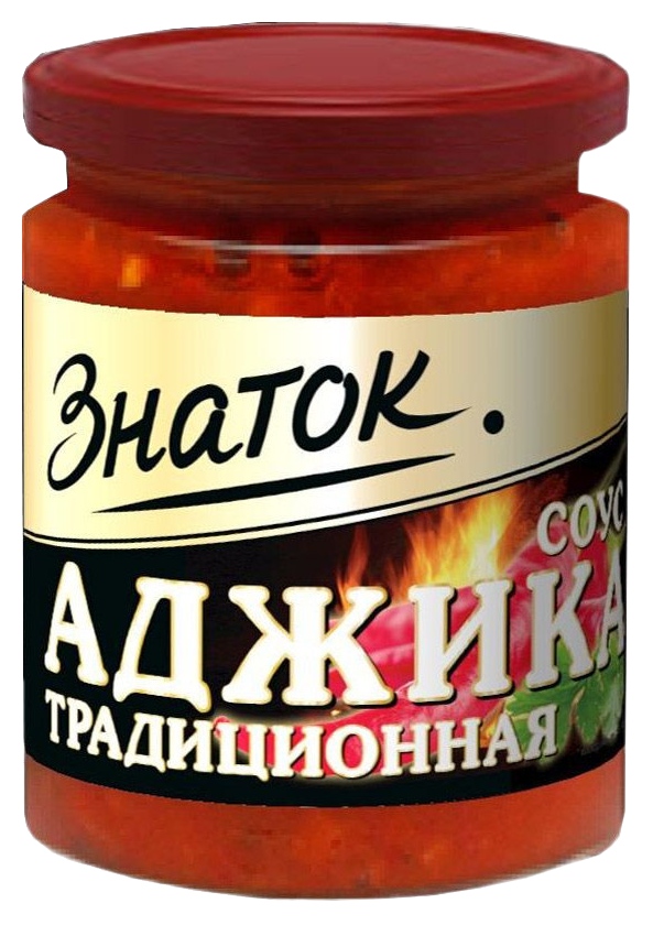 Аджика ЗНАТОК Традиционная ст/б 170г