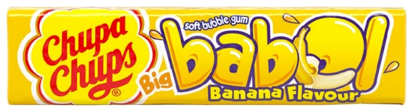 Жевательная резинка ЧУПА ЧУПС Биг Бабол Банан 21г