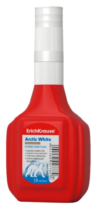 Корректирующая ручка ЭРИХ КРАУЗЕ Арктик Вайт 18мл