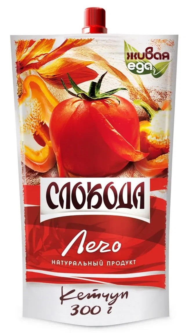 Кетчуп СЛОБОДА Лечо д/пак 300г