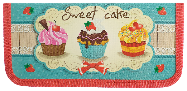 Пенал АВАНГАРД Сладкие кексы арт.ПКК02-8