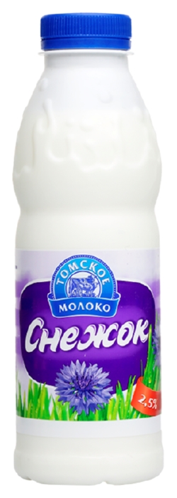 Снежок ТОМСКОЕ МОЛОКО бзмж 2.5% пэт 500г
