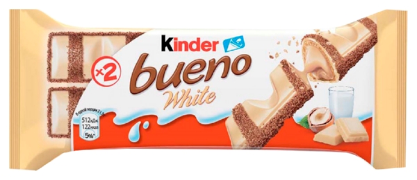 Вафля КИНДЕР Буэно в белом шоколаде 39г