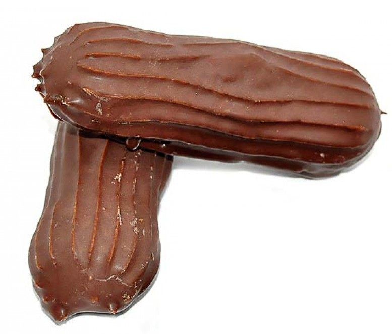 Пирожное Эклеры с шоколадной глазурью 2шт