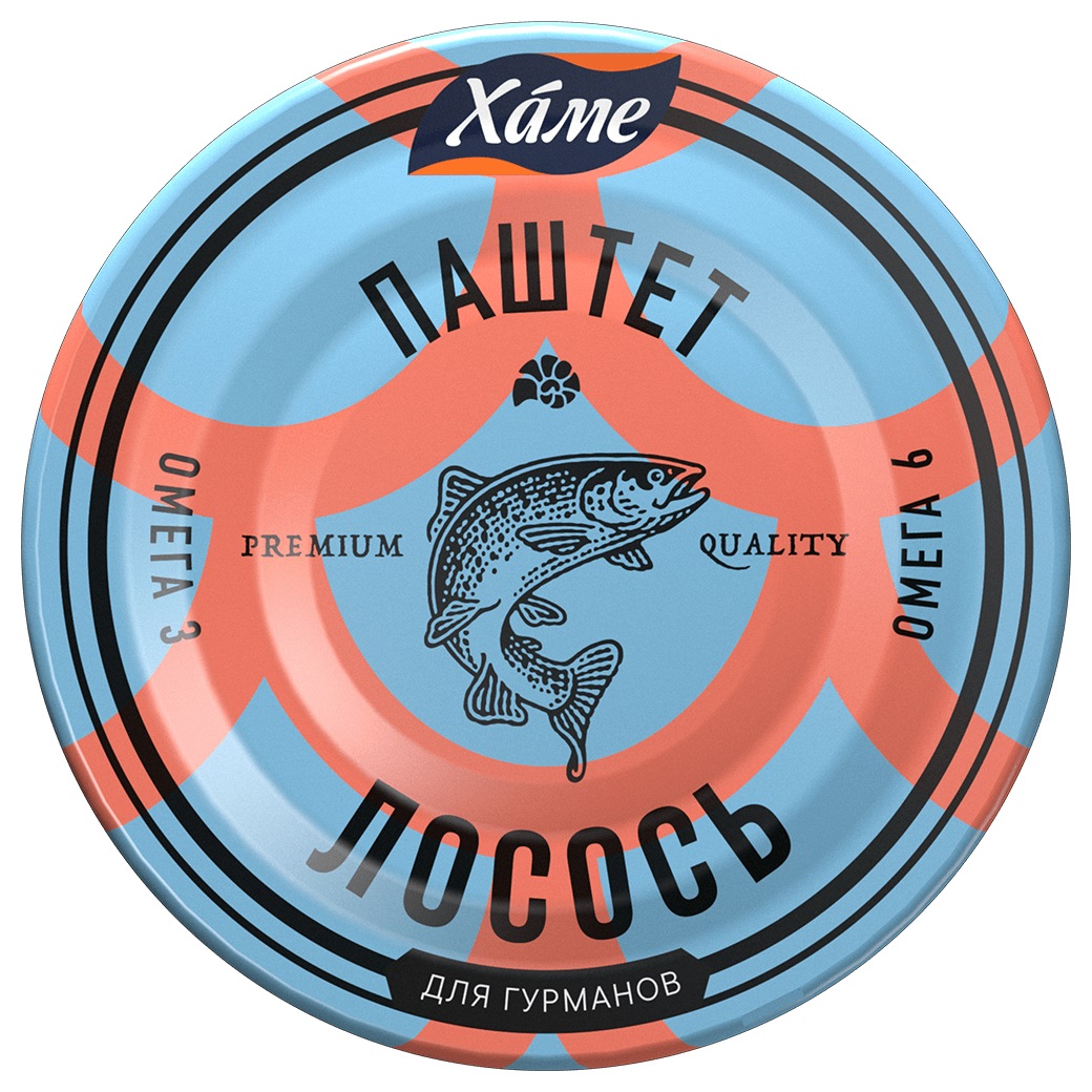 Паштет ХАМЕ Лосось ж/б 80г