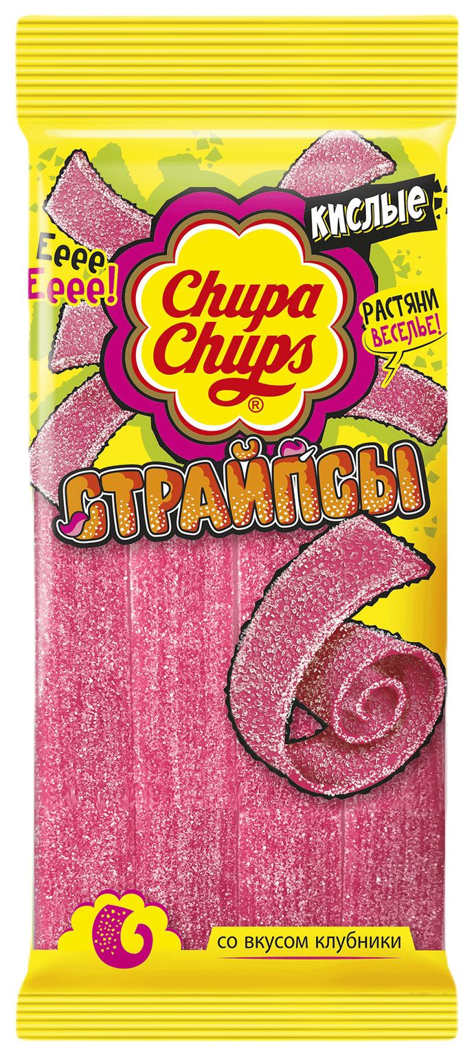 Жевательный мармелад ЧУПА ЧУПС Страйпсы 120г