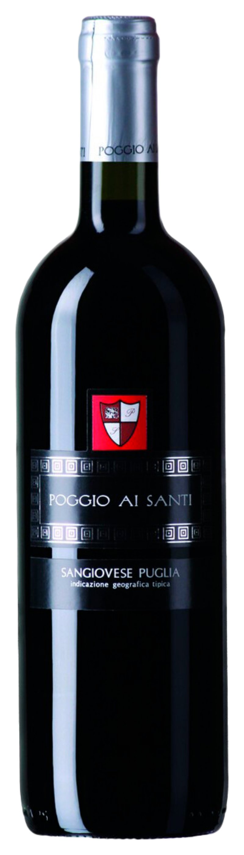 Вино ПОДЖО АЙ САНТИ Санджовезе Пулия красное сух 12% ст/б 0.75л