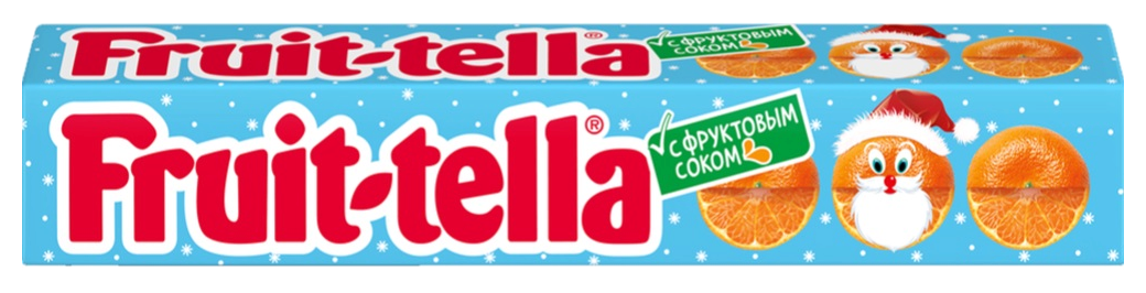 Жевательные конфеты ФРУТЕЛЛА со вкусом мандарина 41г