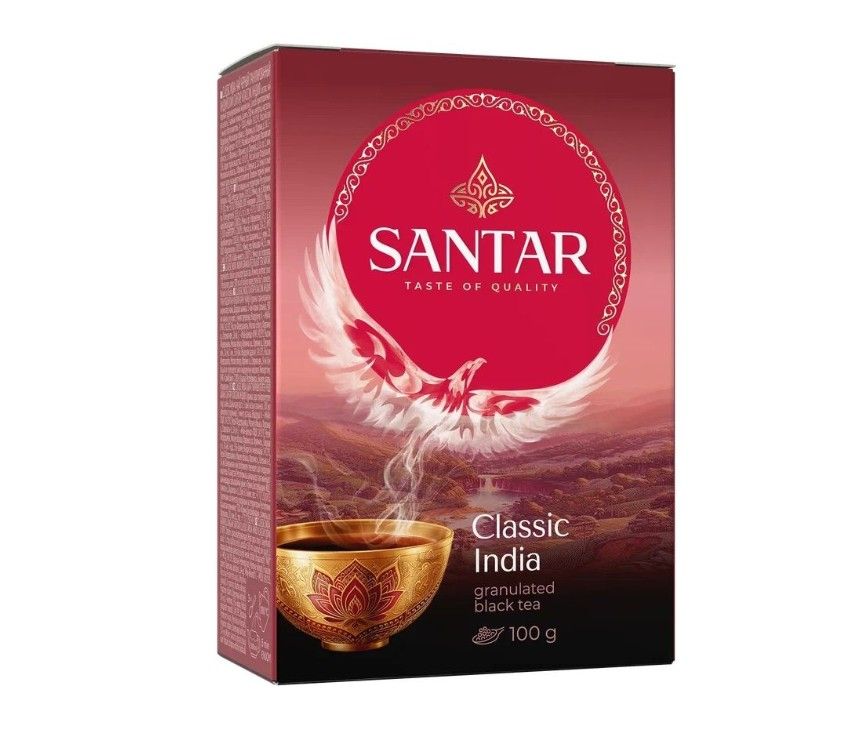 Чай САНТАР Классик Индия черный 100г