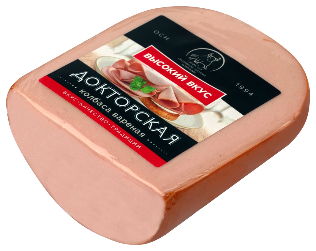 Колбаса ВЫСОКИЙ ВКУС Докторская 350г