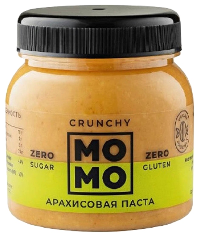 Паста МОМО Кранчи арахисовая 250г
