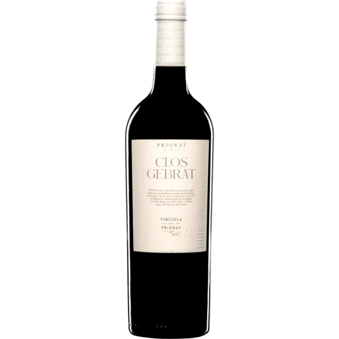 Вино КЛО ЖЕБРАТ Приорат красное сух 14% ст/б 0.75л