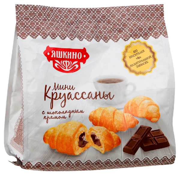 Круассан-мини ЯШКИНО с шоколадным кремом 180г