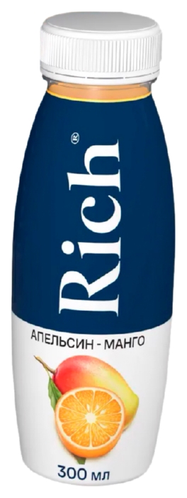 Нектар РИЧ апельсин манго 0.3л