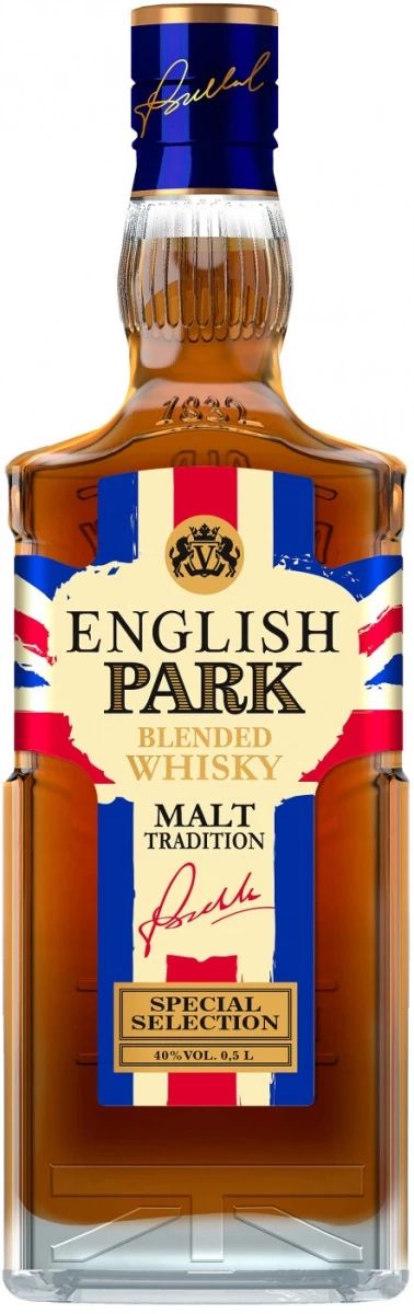 Виски ИНГЛИШ ПАРК 40% ст/б 0.5л