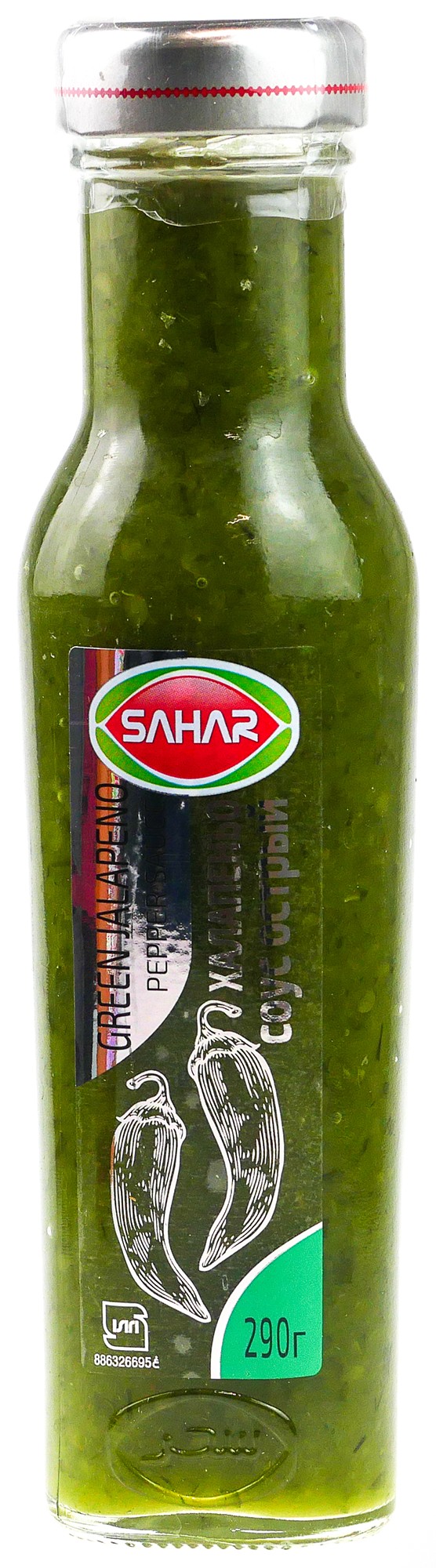 Соус САХАР Халапеньо зеленый ст/б 290г