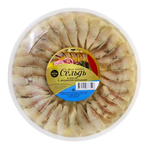 Сельдь РИФ филе-кусочки с ароматом копчения 180г