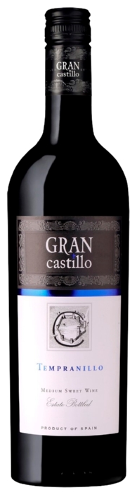 Вино ГРАН КАСТИЛЬО Темпранильо красное п/сл 12% ст/б 0.75л