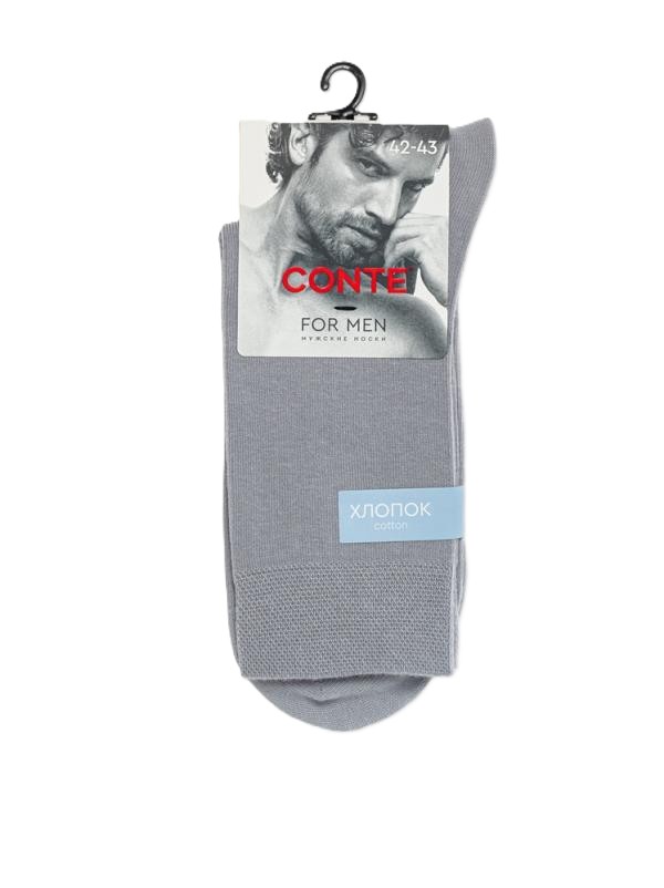 Носки мужские КОНТЕ Дивари серые р.25 арт.24С-148СП