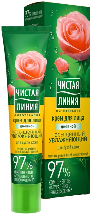 Крем для лица ЧИСТАЯ ЛИНИЯ для сухой кожи день 40мл