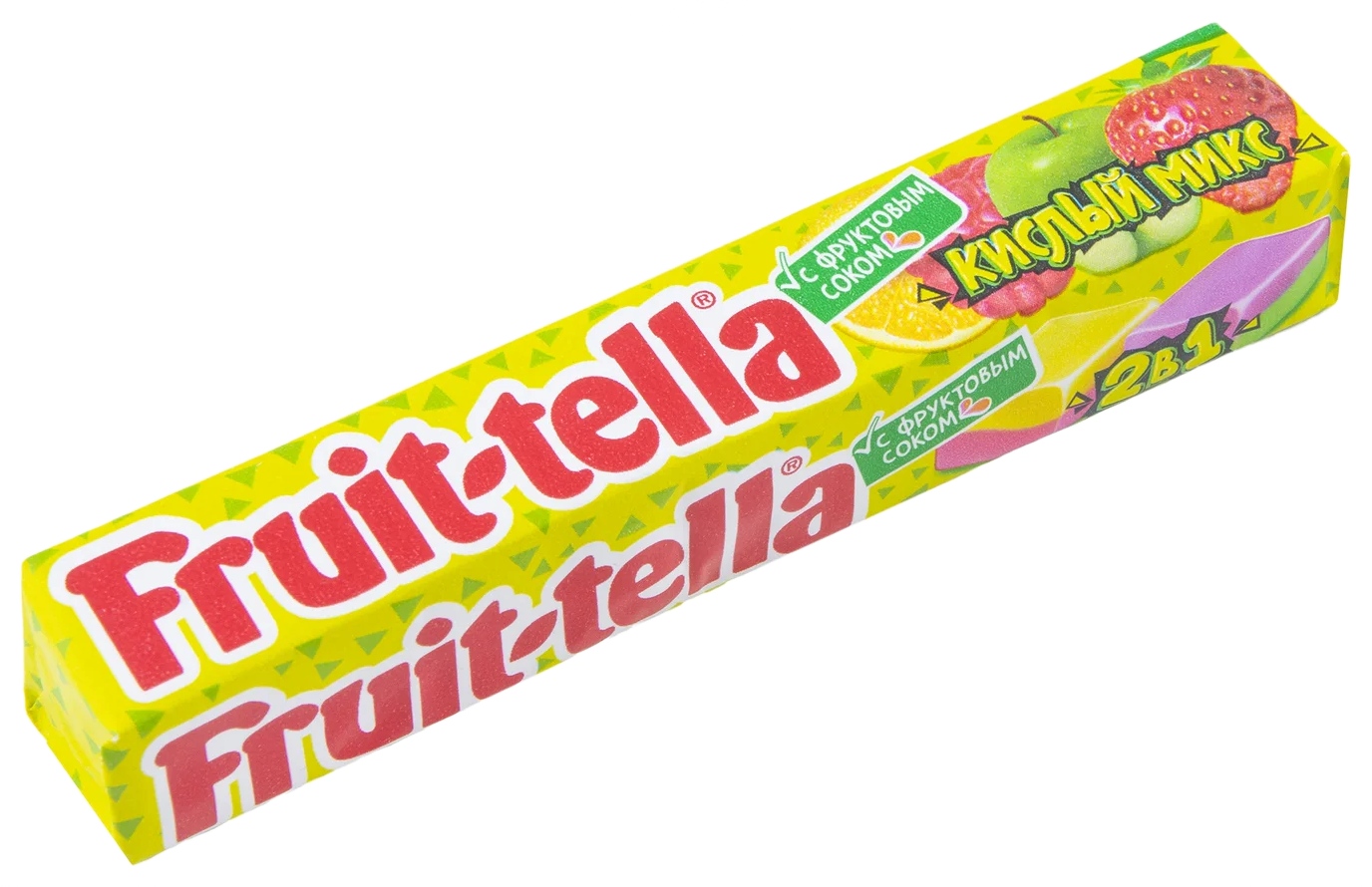 Жевательные конфеты ФРУТТЕЛЛА Кислый микс 41г