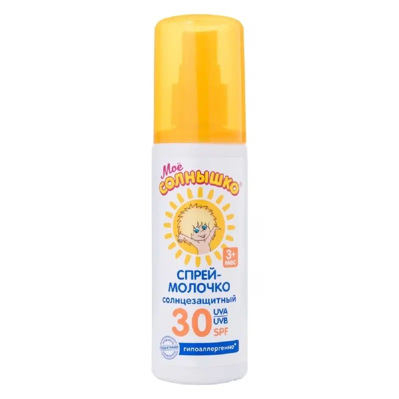 Спрей солнцезащитный МОЕ СОЛНЫШКО SPF30 100мл