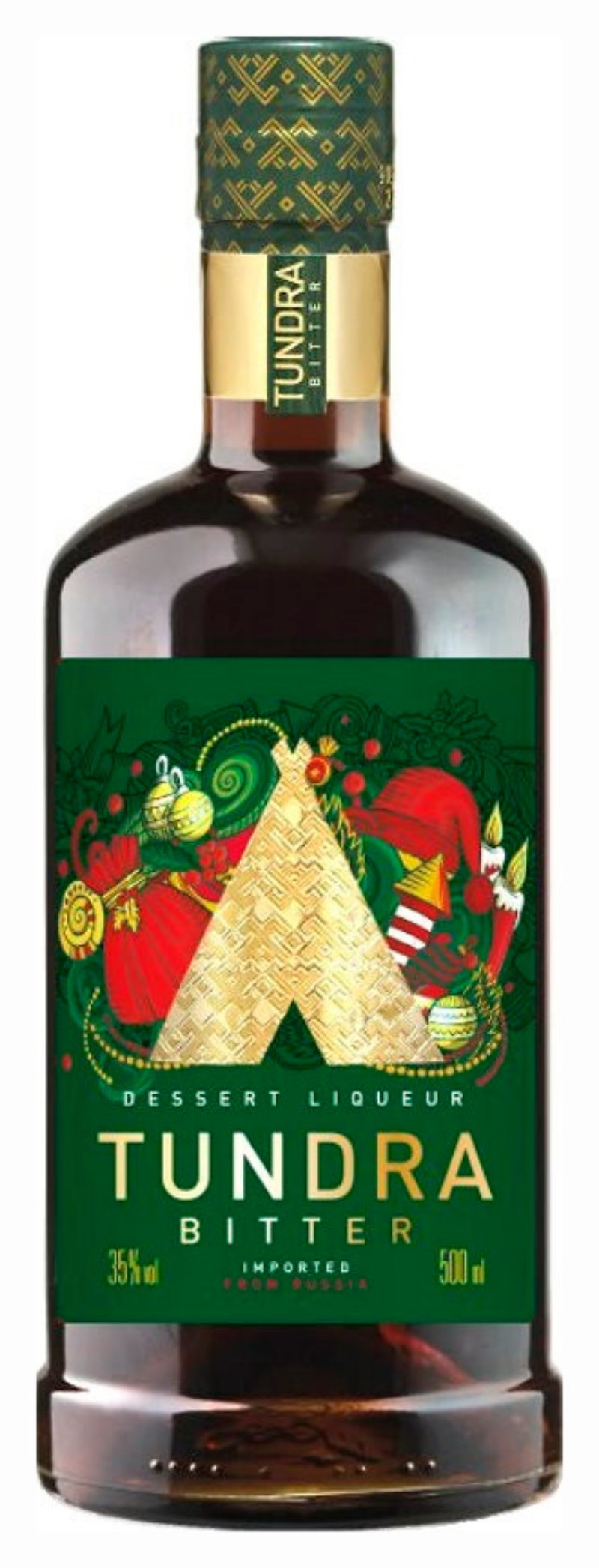 Ликер ТУНДРА Биттер десертный 35% ст/б 0.5л