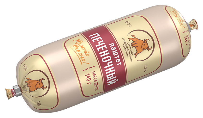 Паштет СПК печеночный 140г