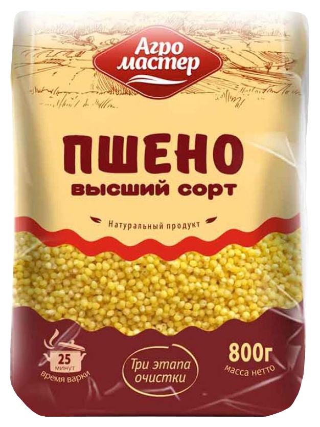 Пшено АГРОМАСТЕР м/у 800г