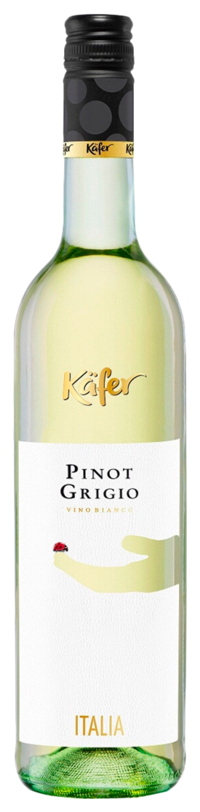 Вино КЭФЕР Пино Гриджио белое сух 12% ст/б 0.75л