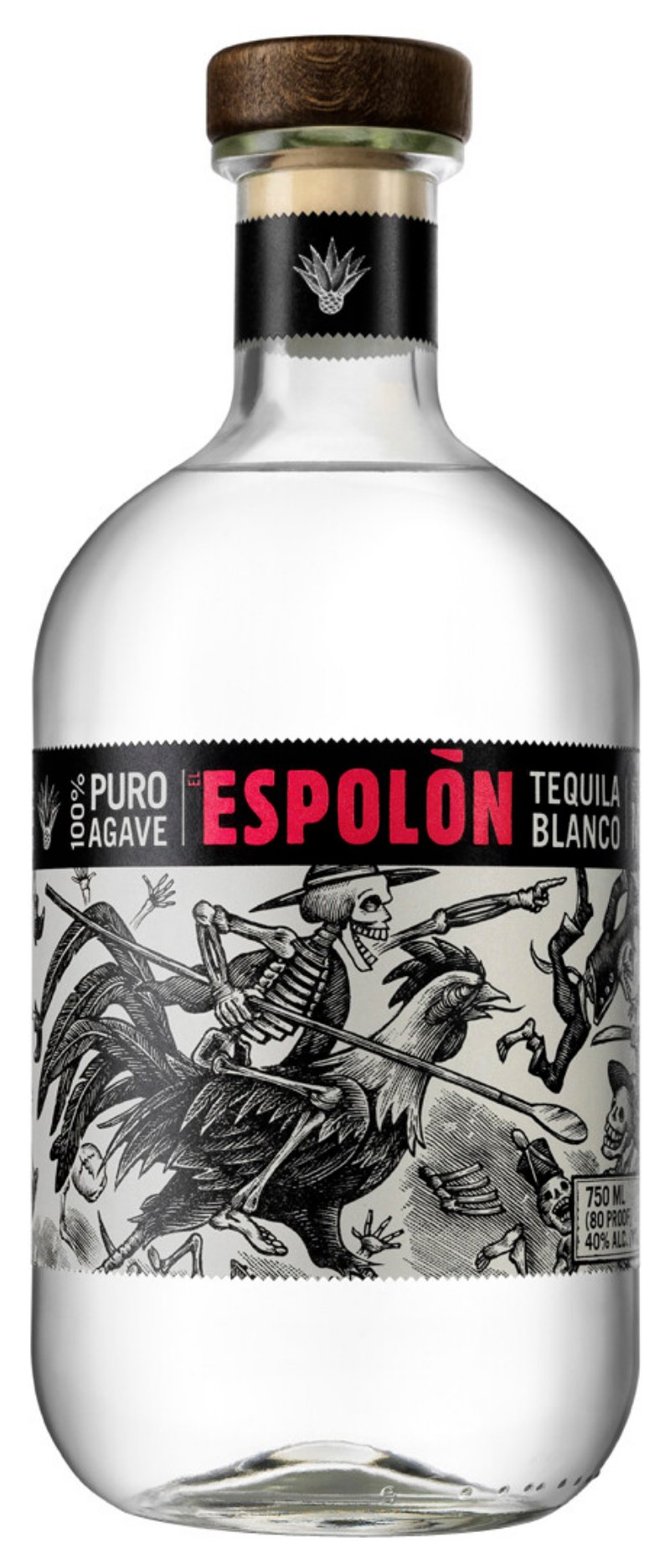 Текила ЭСПОЛОН Бланко 40% ст/б 0.75л