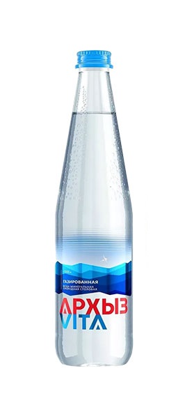 Мин.вода АРХЫЗ Вита столовая газированная 0.5л