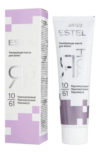 Маска для волос ЭСТЕЛЬ Я ТОН 10/61 Тонирующая перламутровый 60мл