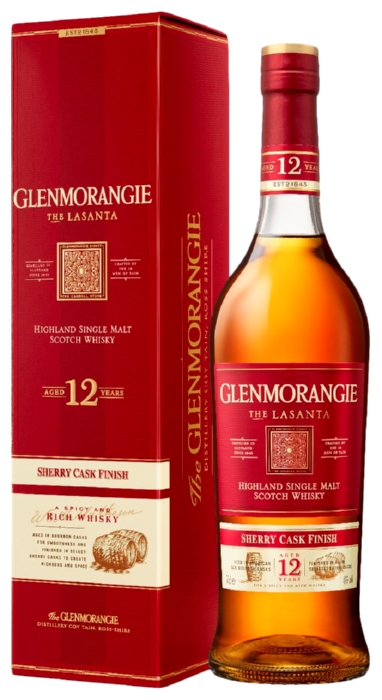 Виски ГЛЕНМОРАНДЖИ Ласанта односолодовый 43% ПК 0.75л