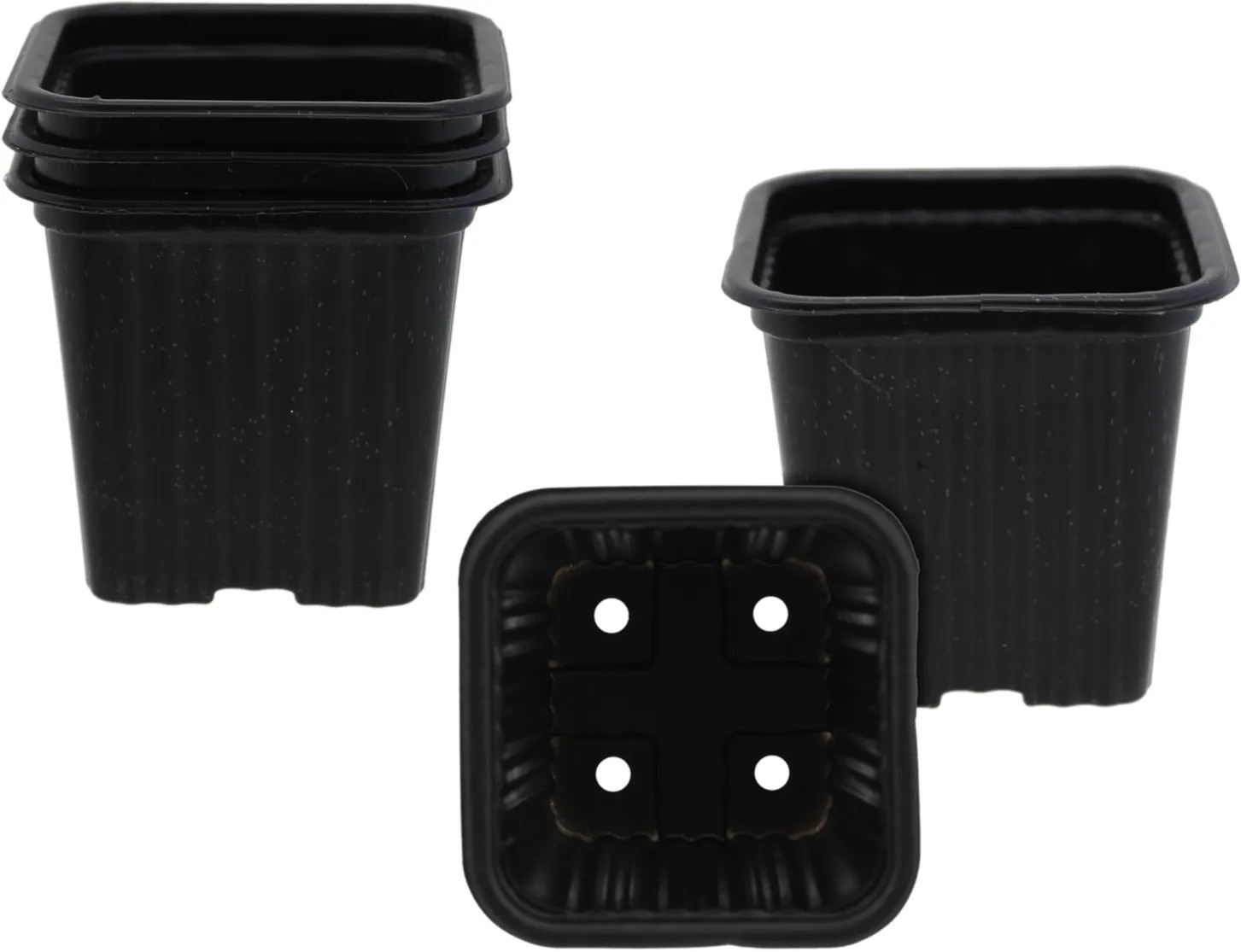 Горшок для рассады 7*7*6.5см квадратный 5шт