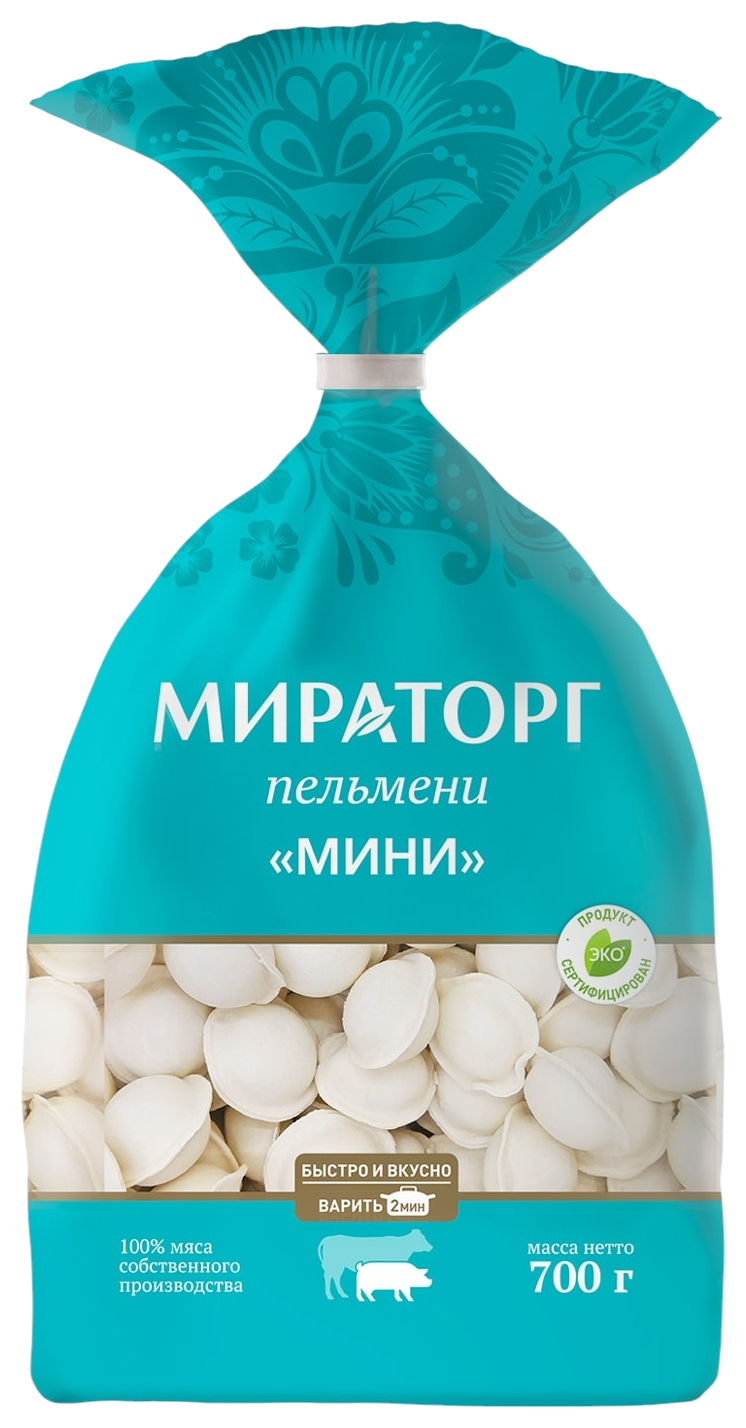 Пельмени МИРАТОРГ мини 700г
