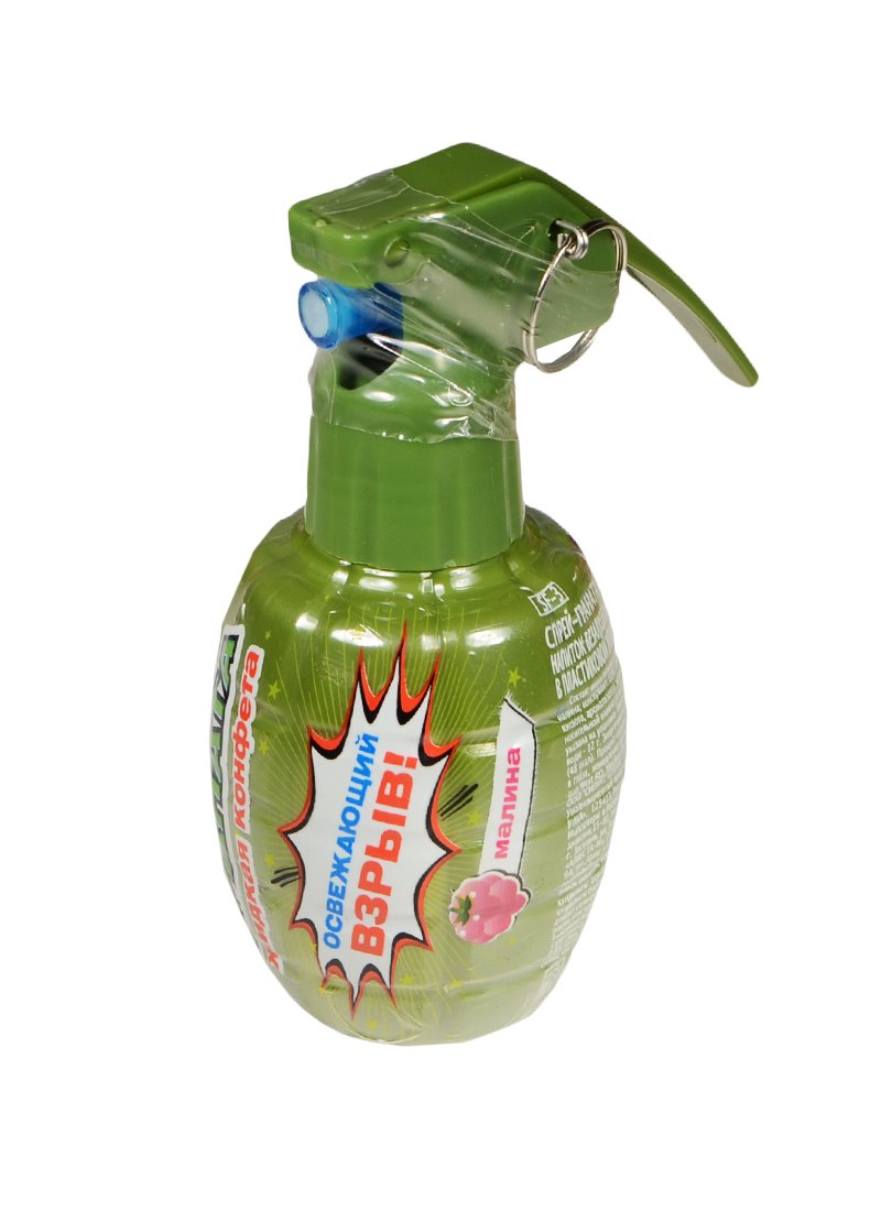 Жидкая конфета СЛАДКАЯ СКАЗКА Спрей граната со вкусом малины 35г