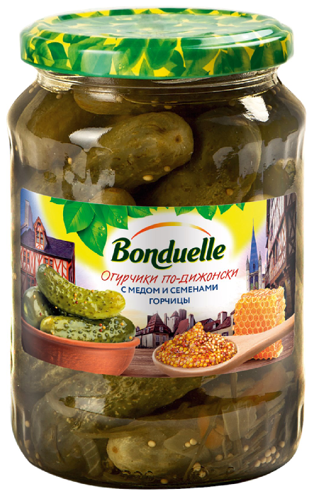 Огурцы БОНДЮЭЛЬ по-дижонски ст/б 720мл