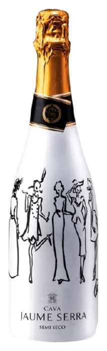 Игристое вино ЖАУМЕ СЕРРА Кава белое п/сух 11.5% 0.75л