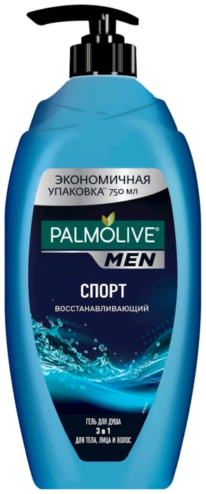 Гель для душа ПАЛМОЛИВ Спорт мужской 750мл