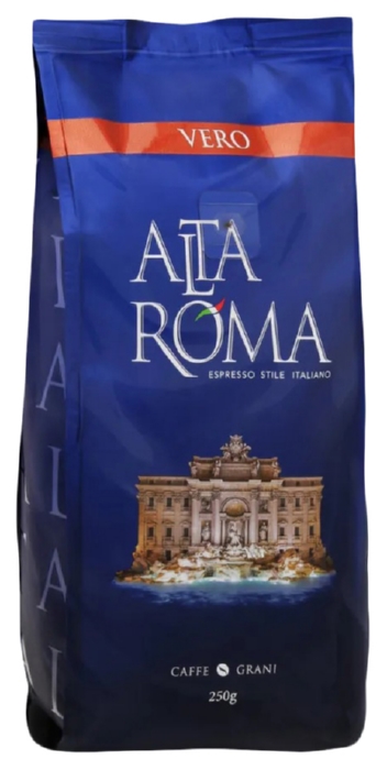 Кофе АЛЬТА РОМА Веро зерно 250г