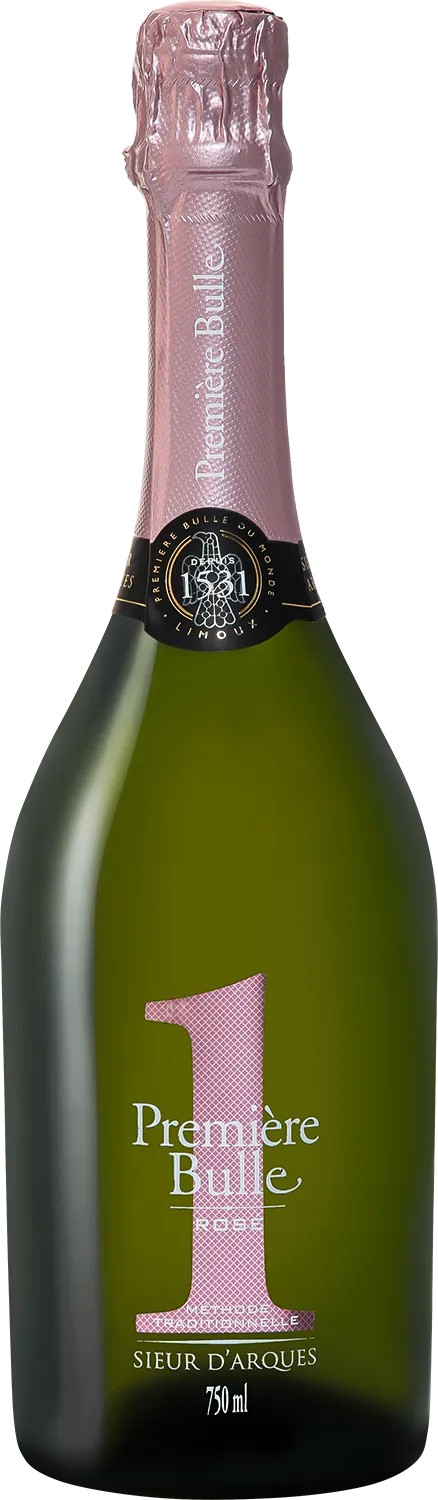 Игристое вино ПРЕМЬЕР БЮЛЛЬ Креман де Лиму розовое брют 12.5% ст/б 0.75л