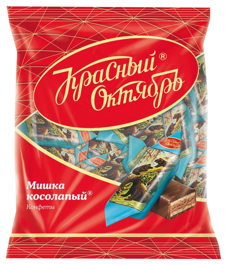 Конфеты КРАСНЫЙ ОКТЯБРЬ Мишка косолапый 200г