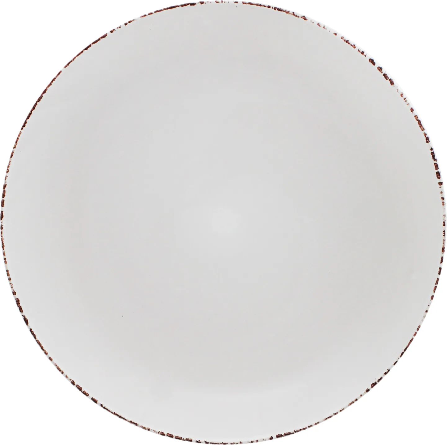 Тарелка обеденная НАТАМ Аврора Д26см белая арт.HAC0987-DP