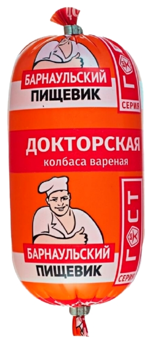 Колбаса БАРНАУЛЬСКИЙ ПИЩЕВИК Докторская 380г
