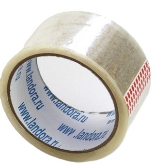 Скотч КАШТАН Ландора прозрачный 48мм*40м арт.484038