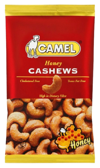 Кешью КЭМЭЛ жареный с медовым вкусом 36г